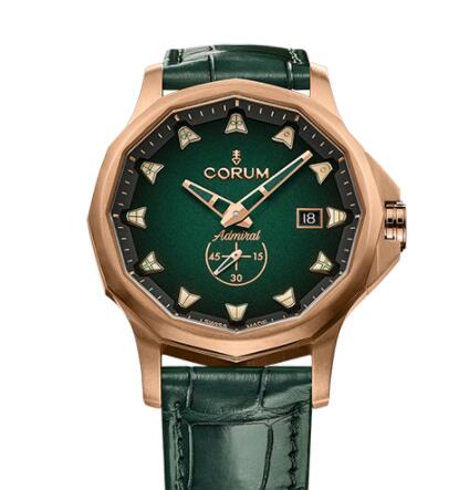 Review Copy Corum Admiral 42 Automatic Watch A395/04035 - 395.201.53/F377 AV65